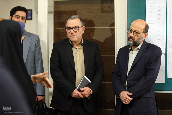 بازدید غلامرضا امیرخانی رییس سازمان اسناد و کتابخانه ملی از ایکنا