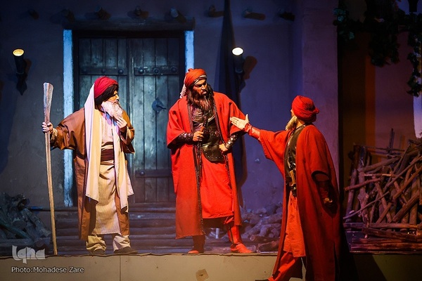 نمایش سوگواره «نگین شکسته» در مشهد