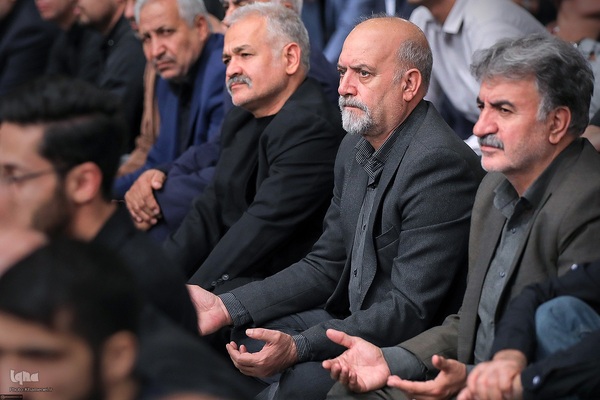 اولین شب مراسم عزاداری شهادت حضرت زهرا(س) با حضور رهبر معظم انقلاب