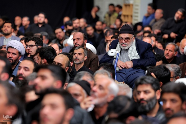 دومین شب عزاداری شهادت حضرت فاطمه(س) با حضور رهبر معظم انقلاب