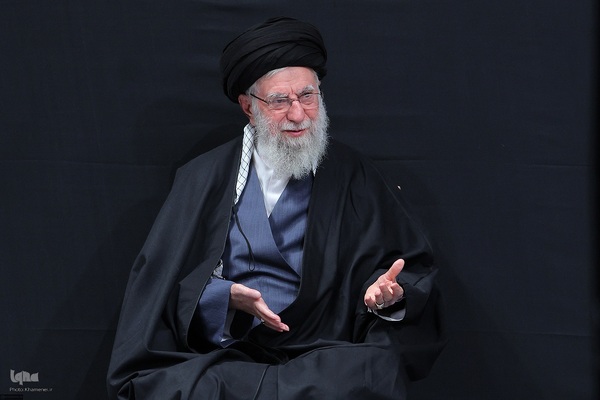 دومین شب عزاداری شهادت حضرت فاطمه(س) با حضور رهبر معظم انقلاب