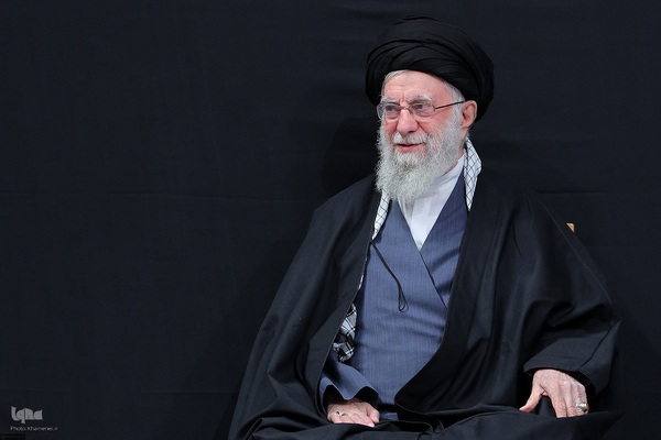 دومین شب عزاداری شهادت حضرت فاطمه(س) با حضور رهبر معظم انقلاب