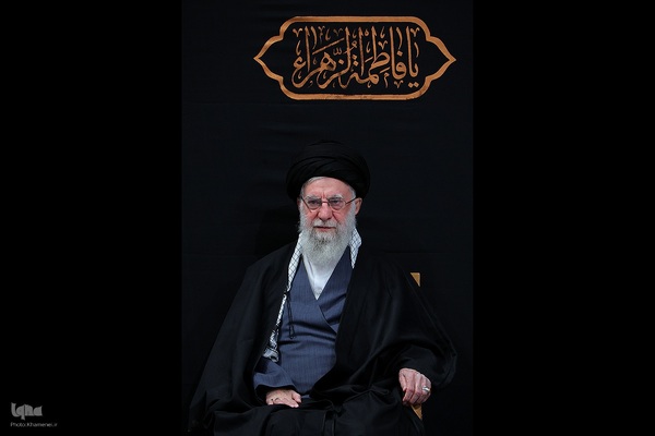 دومین شب عزاداری شهادت حضرت فاطمه(س) با حضور رهبر معظم انقلاب