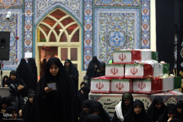 وداع با پیکر پاک ۱۰۰ شهید گمنام