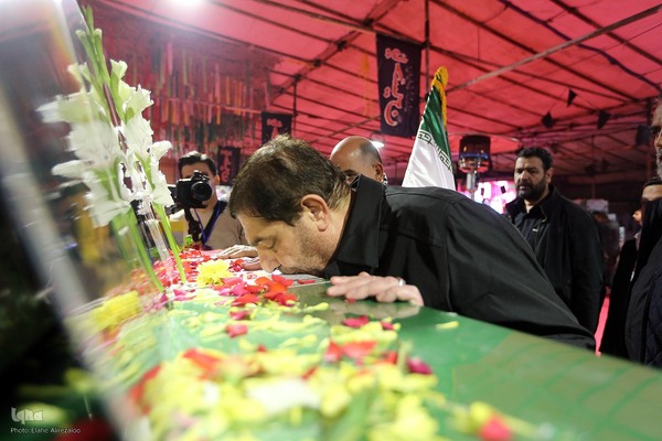 وداع با پیکر پاک ۱۰۰ شهید گمنام