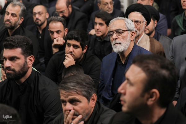 مراسم عزاداری شب شهادت حضرت زهرا (س) در حسینیه امام خمینی(ره)