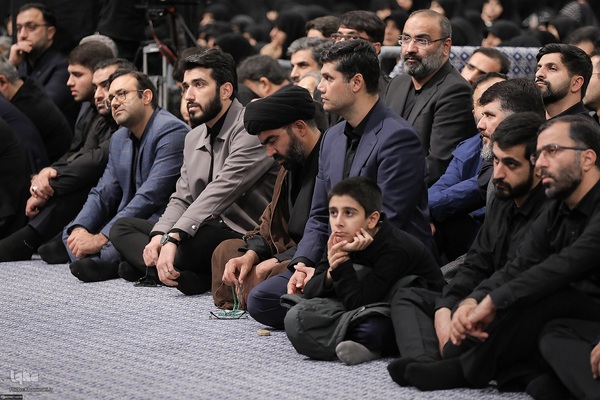 مراسم عزاداری شب شهادت حضرت زهرا (س) در حسینیه امام خمینی(ره)