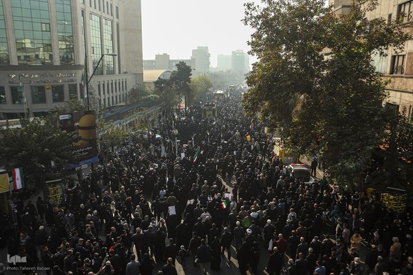 تشیع پیکر‌های مطهر ۱۰۰ شهید گمنام دوران دفاع مقدس