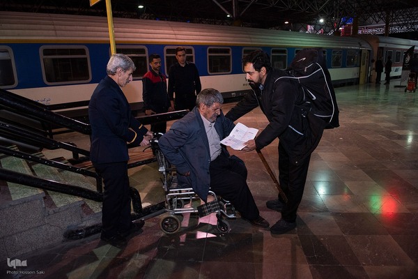 آئین عزاداری شهادت حضرت فاطمه الزهرا (س) در قطار ایران