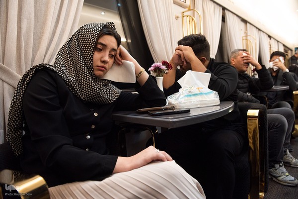 آئین عزاداری شهادت حضرت فاطمه الزهرا (س) در قطار ایران