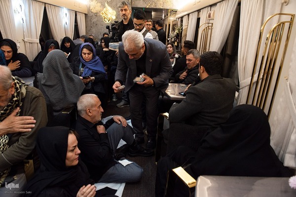 آئین عزاداری شهادت حضرت فاطمه الزهرا (س) در قطار ایران