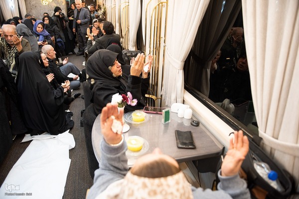 آئین عزاداری شهادت حضرت فاطمه الزهرا (س) در قطار ایران