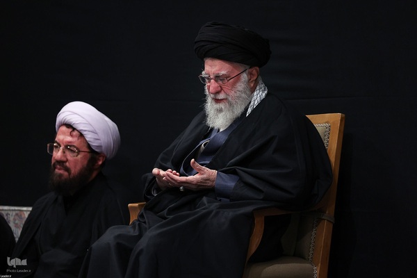 مراسم شام شهادت حضرت زهرا(س) با حضور رهبر انقلاب