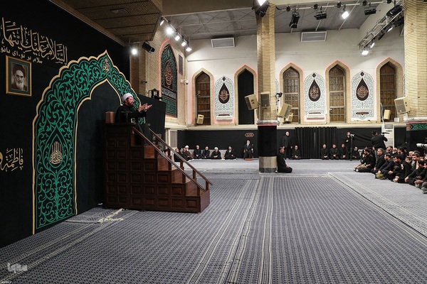 مراسم شام شهادت حضرت زهرا(س) با حضور رهبر انقلاب