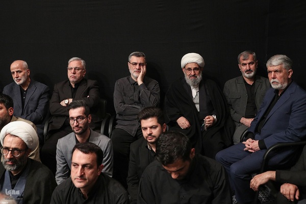 مراسم شام شهادت حضرت زهرا(س) با حضور رهبر انقلاب