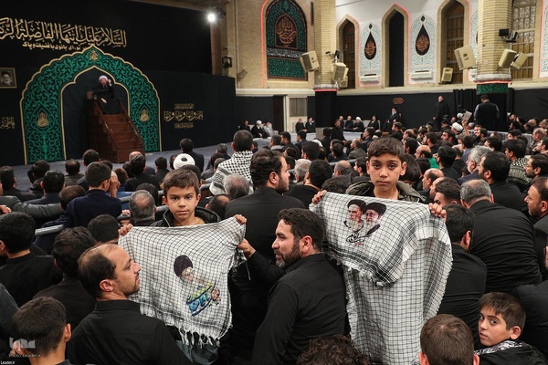 مراسم شام شهادت حضرت زهرا(س) با حضور رهبر انقلاب