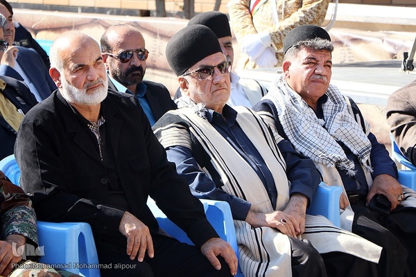 تشییع و خاکسپاری شهید گمنام در خوزستان