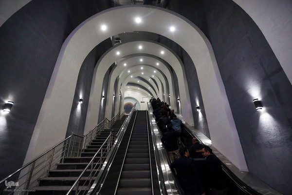 مراسم افتتاح ایستگاه متروی مریم مقدس(س)