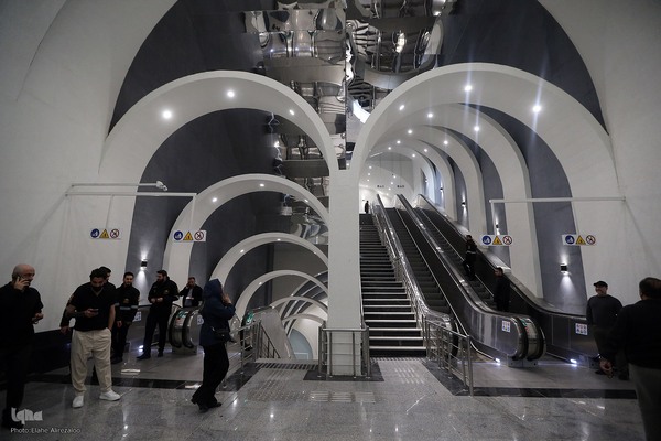 مراسم افتتاح ایستگاه متروی مریم مقدس(س)