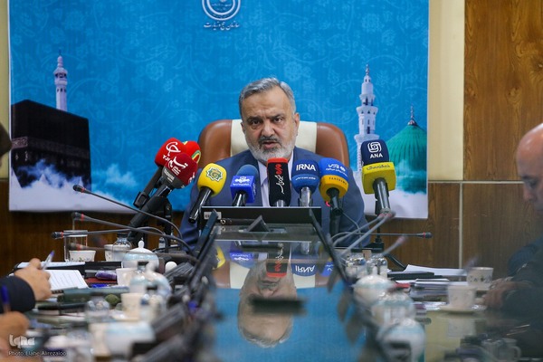 نشست خبری رئیس سازمان حج و زیارت