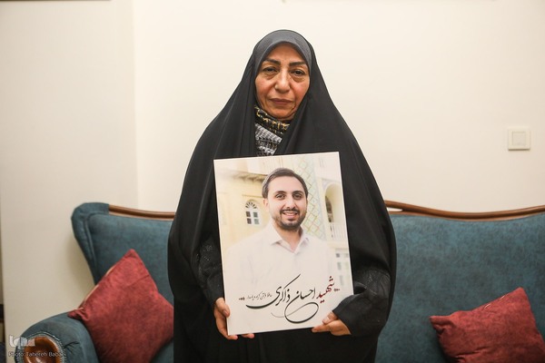 مادر شهید احسان ذاکری