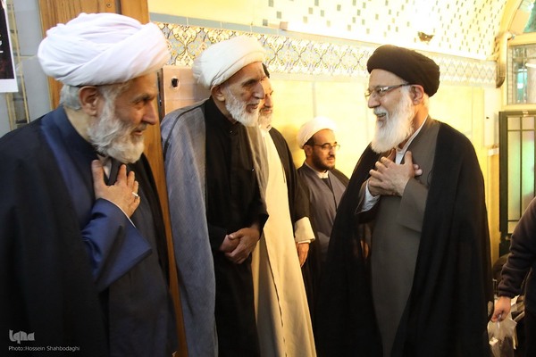 مراسم ترحیم حاج عبدالله طائب در قم