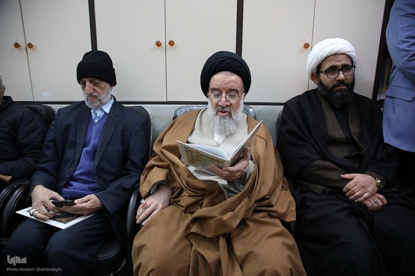 مراسم ترحیم حاج عبدالله طائب در قم