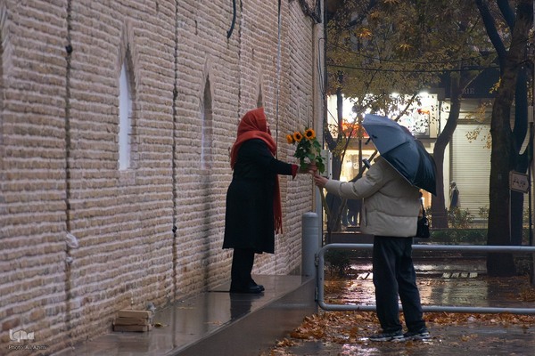 بارش باران پاییزی