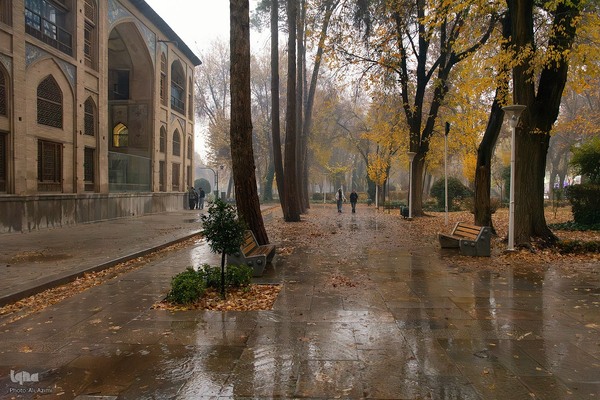 بارش باران پاییزی