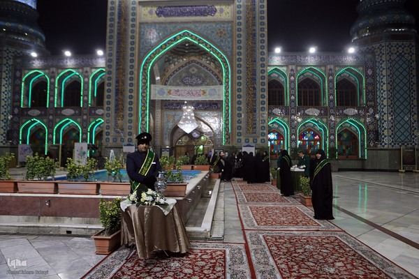 مراسم غبارروبی و محفل انس با قرآن در آستان امامزاده صالح (ع)