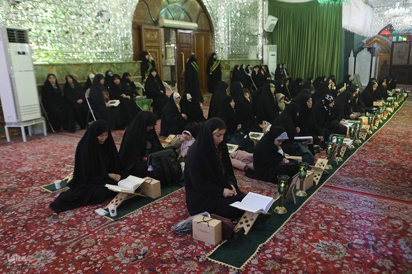 مراسم غبارروبی و محفل انس با قرآن در آستان امامزاده صالح (ع)