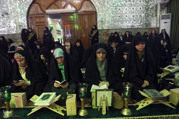 مراسم غبارروبی و محفل انس با قرآن در آستان امامزاده صالح (ع)