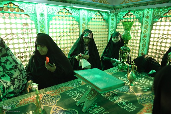 مراسم غبارروبی و محفل انس با قرآن در آستان امامزاده صالح (ع)