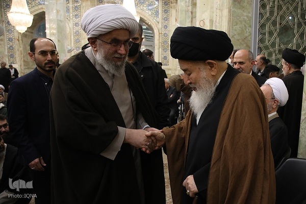 مراسم بزرگداشت آیت الله گلپایگانی در مسجد اعظم قم