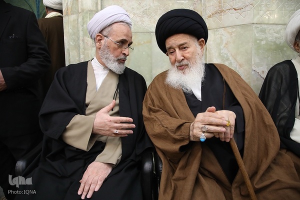 مراسم بزرگداشت آیت الله گلپایگانی در مسجد اعظم قم