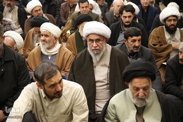 مراسم بزرگداشت آیت الله گلپایگانی در مسجد اعظم قم