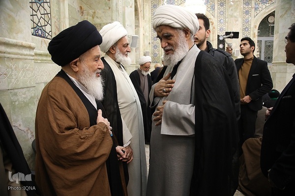 مراسم بزرگداشت آیت الله گلپایگانی در مسجد اعظم قم