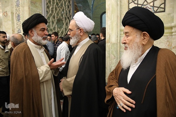 مراسم بزرگداشت آیت الله گلپایگانی در مسجد اعظم قم