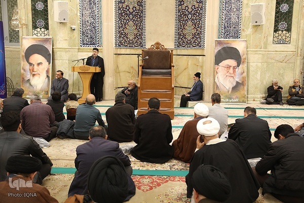 مراسم بزرگداشت آیت الله گلپایگانی در مسجد اعظم قم