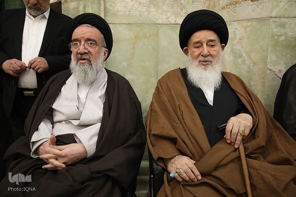 مراسم بزرگداشت آیت الله گلپایگانی در مسجد اعظم قم