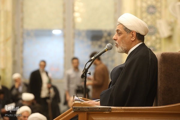 مراسم بزرگداشت آیت الله گلپایگانی در مسجد اعظم قم