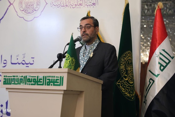 تجلیل از دست اندرکاران ایرانی طرح ساخت صحن حضرت زهرا(س)