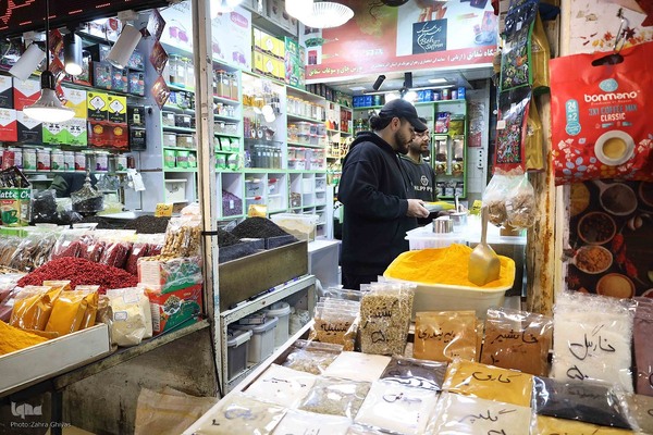 بازار شب یلدا - تبریز