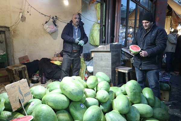 بازار شب یلدا - تبریز