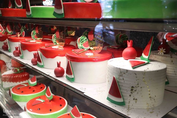 بازار شب یلدا - تبریز