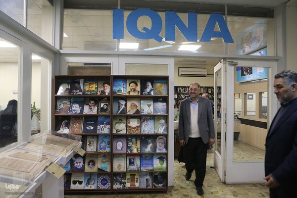 بازدید حسین قرایی مدیرکل روابط عمومی سازمان صدا و سیما از خبرگزاری ایکنا