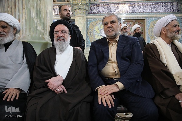 مراسم یادبود آیت‌الله سید محمد شاهچراغی در قم