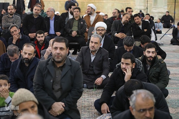 مراسم یادبود آیت‌الله سید محمد شاهچراغی در قم