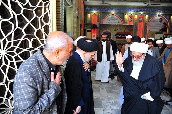 مراسم ترحیم آیت‌الله شفیعی در اهواز