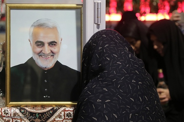 گلزار شهدای کرمان در آستانه سالگرد شهادت سردار سلیمانی